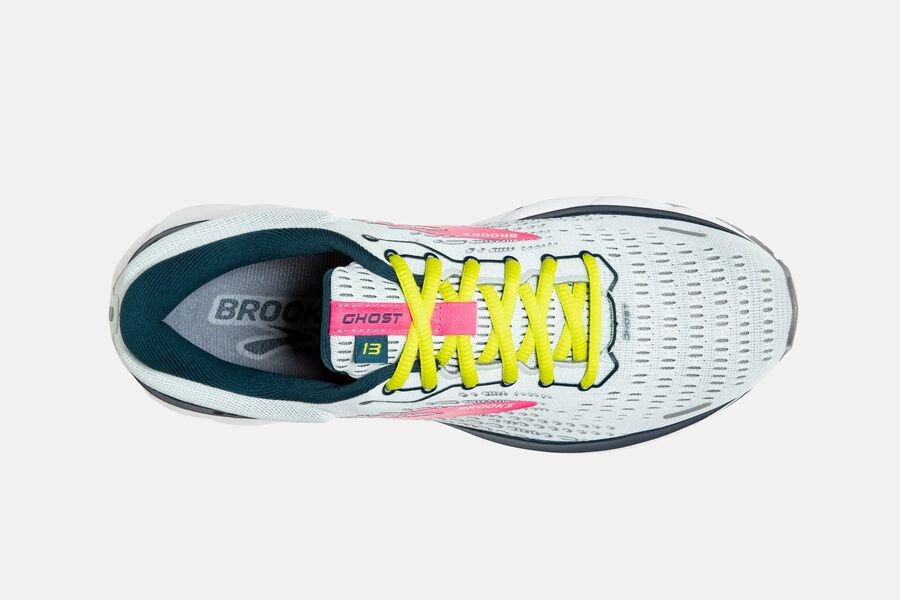 Brooks Ghost 13 Road Löparskor Dam - Grå/Rosa - 5247-QSDFN